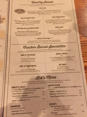 Menu photo 5 Cracker Barrel Old Country Store Clarksville, TN Menu photo 5 Cracker Barrel Old Country Store Clarksville, TN