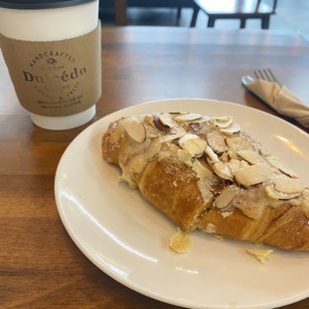 Dulcédo Coffee - Almond Croissant - Coffee & Tea Near Me - Richmond, Texas Dulcédo Coffee - Almond Croissant - Coffee & Tea Near Me - Richmond, Texas