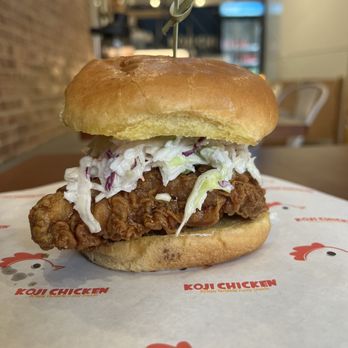 Koji Chicken - Soy Garlic Chicken Sandwich - Chicken Wings Near Me - New York, New York Koji Chicken - Soy Garlic Chicken Sandwich - Chicken Wings Near Me - New York, New York