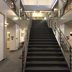 Richmond Parkway YMCA - Tuesday, April 30, 2019: lower level hallway.