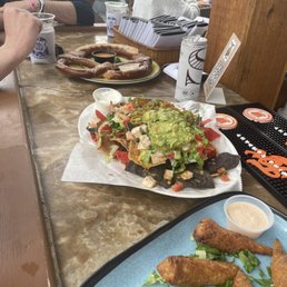 Pretzel, nachos, and cheese Cheesesteak Spring Rolls Pretzel, nachos, and cheese Cheesesteak Spring Rolls