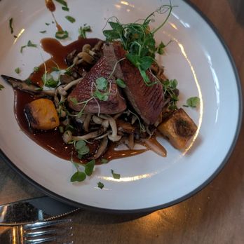 The Raven Room - Duck breast - Cocktail Bars Near Me - Whistler, British Columbia
