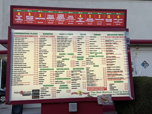 Menu photo 3 Super Sergio’s Chino, CA