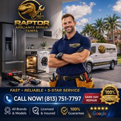 Raptor Appliance Repair Tampa