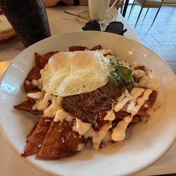 OUI Pancake N Eggs - Red Chilaquiles - American Near Me - Temecula, California OUI Pancake N Eggs - Red Chilaquiles - American Near Me - Temecula, California