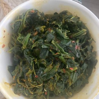 Posi's Kitchen - Efo Riro Spinach Soup - African Near Me - Baltimore, Maryland