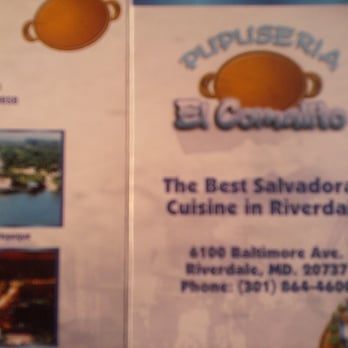 Pupuseria El Comalito - Menu - Salvadoran Near Me - Riverdale Park, Maryland Pupuseria El Comalito - Menu - Salvadoran Near Me - Riverdale Park, Maryland