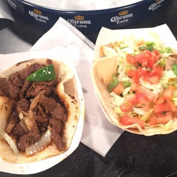 Rusty Taco - Steak fajita taco on the left, texicano taco on the right. - Tex-Mex Near Me - Omaha, Nebraska Rusty Taco - Steak fajita taco on the left, texicano taco on the right. - Tex-Mex Near Me - Omaha, Nebraska