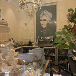 Picture of kitchen with a display of the owner's picture, Picture of kitchen with a display of the owner's picture,