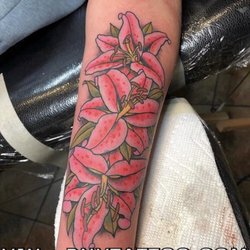 Planet New York Tattoo - Flower tattoo by Vin at Planet New York Tattoo