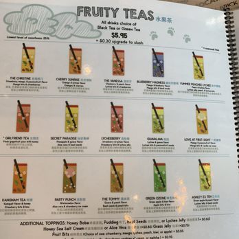 Tea Brick - Arcadia - Fruit teas, The Christine, The Vanessa and topping menu - Bubble Tea Near Me - Arcadia, California Tea Brick - Arcadia - Fruit teas, The Christine, The Vanessa and topping menu - Bubble Tea Near Me - Arcadia, California