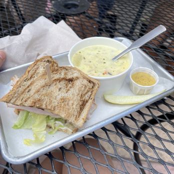 Old German Deli - Smoked Turkey with Potato Soup - German Near Me - Big Bear Lake, California Old German Deli - Smoked Turkey with Potato Soup - German Near Me - Big Bear Lake, California