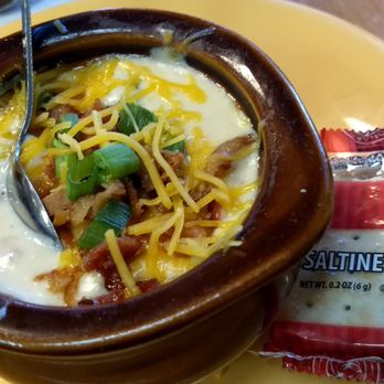 Sunnyside Cafe - The loaded baked potato soup. - Cafes Near Me - Melbourne Beach, Florida