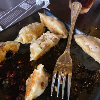 P.F. Chang's - Dumplings half cook - Chinese Near Me - Long Beach, California