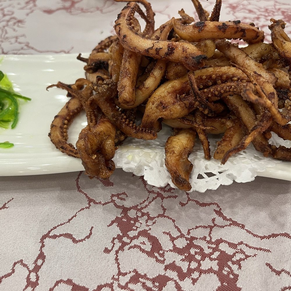 Casa-Imperial - 5 spice fried octopus and sino salad - Dim Sum Near Me - Scarborough, Ontario Casa-Imperial - 5 spice fried octopus and sino salad - Dim Sum Near Me - Scarborough, Ontario