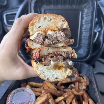 Dogfish Head Alehouse - Steak bomb sandwich $17 (instagram: @issa.cheatday) - Bars Near Me - Gaithersburg, Maryland Dogfish Head Alehouse - Steak bomb sandwich $17 (instagram: @issa.cheatday) - Bars Near Me - Gaithersburg, Maryland