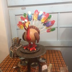 All Stirred Up - Stop by and name this turkey, and you could win!
