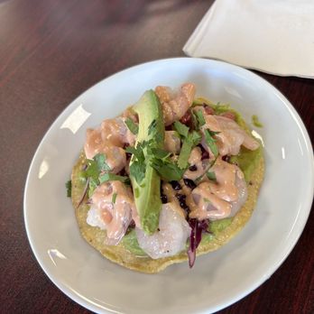Tarascó - Shrimp tostada - Mexican Near Me - Albuquerque, New Mexico