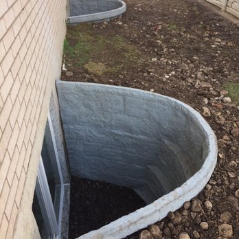 All Cuts Concrete - The two window wells Mike dug out and installed for us. - Masonry/Concrete Near Me
