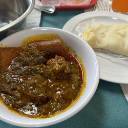 Amala Joint - Okra Stew