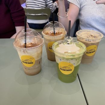 Yellow House - Biscoff latte, Tiramisu Latte, banana matcha - Cafes Near Me - Northridge, California Yellow House - Biscoff latte, Tiramisu Latte, banana matcha - Cafes Near Me - Northridge, California