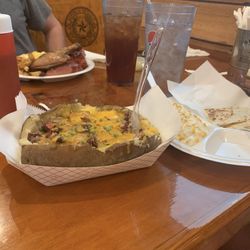 J&S Smokehouse - Loaded potato