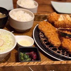 Saku - Zenbu Katsu set menu