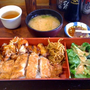 Geta - chicken katsu / chicken terriyaki dinner special - Japanese Near Me - Oakland, California