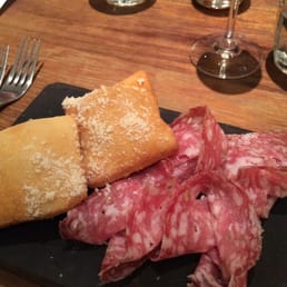 San daniele ham with gnocchi fritti and parmesan