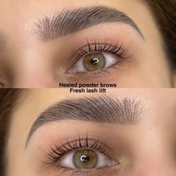 Rizastyles Beauty - 2 years old brows and fresh lash lift