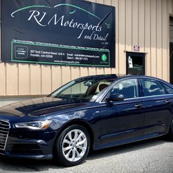 RI Motorsports and Detail - Audi A6 was in for wet sanding touch up spots all over the car and a full polish.