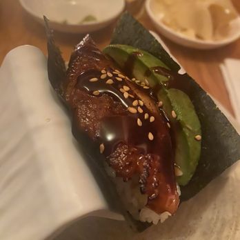 DOMODOMO - New York - Eel avocado hand roll - Japanese Near Me - New York, New York DOMODOMO - New York - Eel avocado hand roll - Japanese Near Me - New York, New York