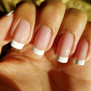 Flanders Nail Salon - Uneven lines, globs of paint, & you can still see the white of my nails. Terrible!! - Nail Salons Near Me - Flanders, New Jersey