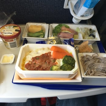 All Nippon Airways - Some yummy food! Really not bad :D - Airlines Near Me - Dulles, Virginia