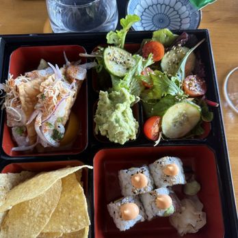 Sim - Ceviche tacos lunch special - Asian Fusion Near Me - South Miami, Florida