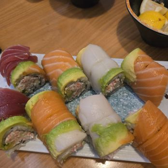 Tsukiji - Rainbow roll - Japanese Near Me - Fresno, California Tsukiji - Rainbow roll - Japanese Near Me - Fresno, California