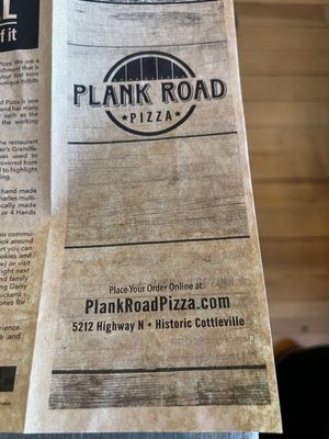 Menu photo 5 Plank Road Pizza Cottleville, MO