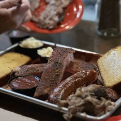 The Smokin' Oak Pit and Drinkery - The Smoke Stack Plate