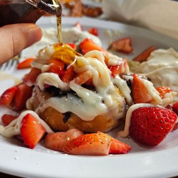 Johnny D's Waffles & Benedicts, Surfside - Cinabun French toast - Breakfast & Brunch Near Me - Surfside Beach, South Carolina Johnny D's Waffles & Benedicts, Surfside - Cinabun French toast - Breakfast & Brunch Near Me - Surfside Beach, South Carolina