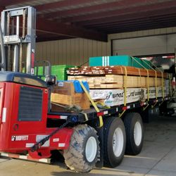 ZM Lumber - A forklift puts your materials where you need them.