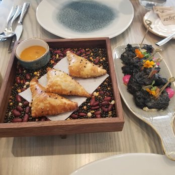 Raag - Samosas and blackened chicken tandoori...melt in your mouth amazing!! - Indian Near Me - Minneapolis, Minnesota Raag - Samosas and blackened chicken tandoori...melt in your mouth amazing!! - Indian Near Me - Minneapolis, Minnesota