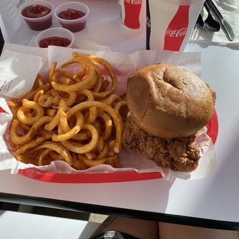 Joyland - GF fried chicken sandwich - New American Near Me - Nashville, Tennessee