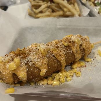 Loaded - Elotes corndog - American Near Me - Pittsburgh, Pennsylvania