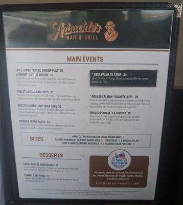 Menu photo 5 Arbuckle’s Bar & Grill Virginia Beach, VA
