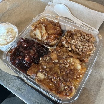 Peach Cobbler Factory - Sampler pack - Desserts Near Me - New Orleans, Louisiana Peach Cobbler Factory - Sampler pack - Desserts Near Me - New Orleans, Louisiana