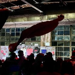 Knockdown Center - Underworld Merch Stand and Line 9.3.2026