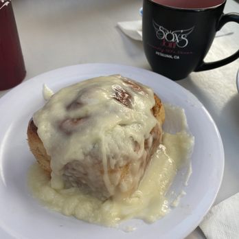 Sax's Joint - Sax's famous cinnamon buns - Breakfast & Brunch Near Me - Petaluma, California Sax's Joint - Sax's famous cinnamon buns - Breakfast & Brunch Near Me - Petaluma, California