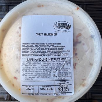 Brigham Fish Market - spicy salmon dip - Seafood Markets Near Me - Cascade Locks, Oregon Brigham Fish Market - spicy salmon dip - Seafood Markets Near Me - Cascade Locks, Oregon