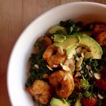Adair Kitchen - Shrimp superfood bowl - New American Near Me - Houston, Texas Adair Kitchen - Shrimp superfood bowl - New American Near Me - Houston, Texas
