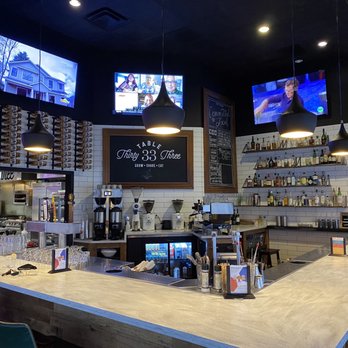 Table 33 - The liquor and coffee bar. - Breakfast & Brunch Near Me - Dayton, Ohio